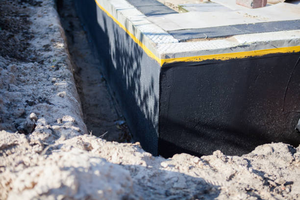 Residential Waterproofing installation at a Cramerton, NC home by SJ Waterproofing Pros